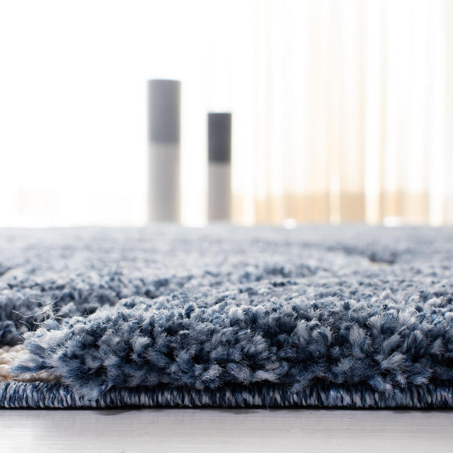Safavieh Shag Sg471 Light Blue/Cream Rug.