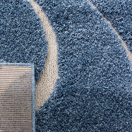 Safavieh Shag Sg471 Light Blue/Cream Rug.