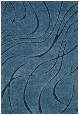 Safavieh Shag Sg471 Light Blue/Blue Rug.