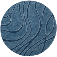 Safavieh Shag Sg471 Light Blue/Blue Area Rug