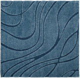 Safavieh Shag Sg471 Light Blue/Blue Rug.