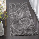 Safavieh Shag Sg471 Grey/Grey Rug.