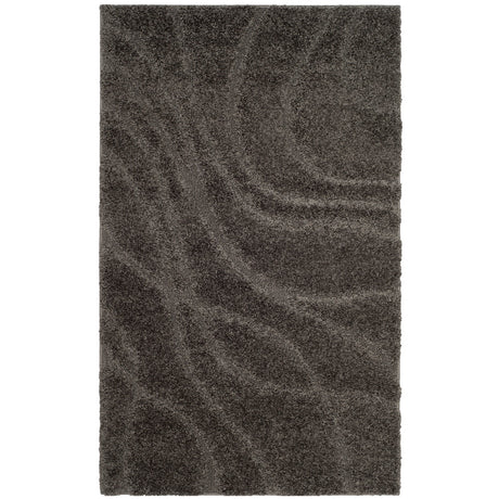 Safavieh Shag Sg471 Grey/Grey Rug.
