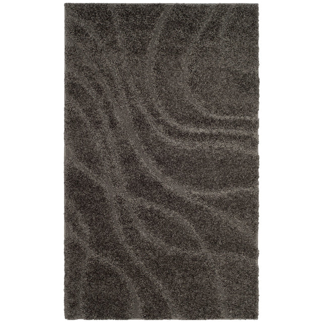Safavieh Shag Sg471 Grey/Grey Rug.