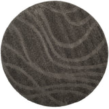 Safavieh Shag Sg471 Grey/Grey Rug.