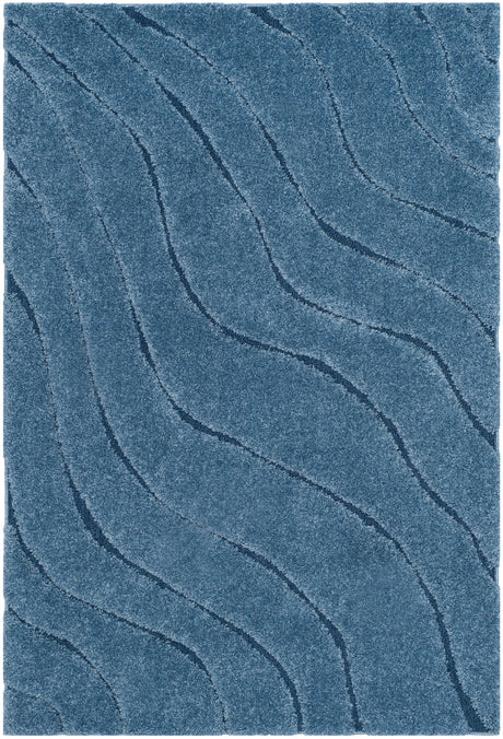 Safavieh Shag Sg472 Light Blue/Blue Rug.
