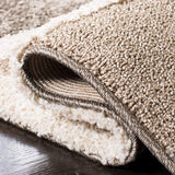 Safavieh Shag Sg473 Brown/Ivory Rugs.