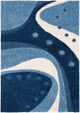 Safavieh Shag Sg473 Dark Blue/Ivory Rugs.