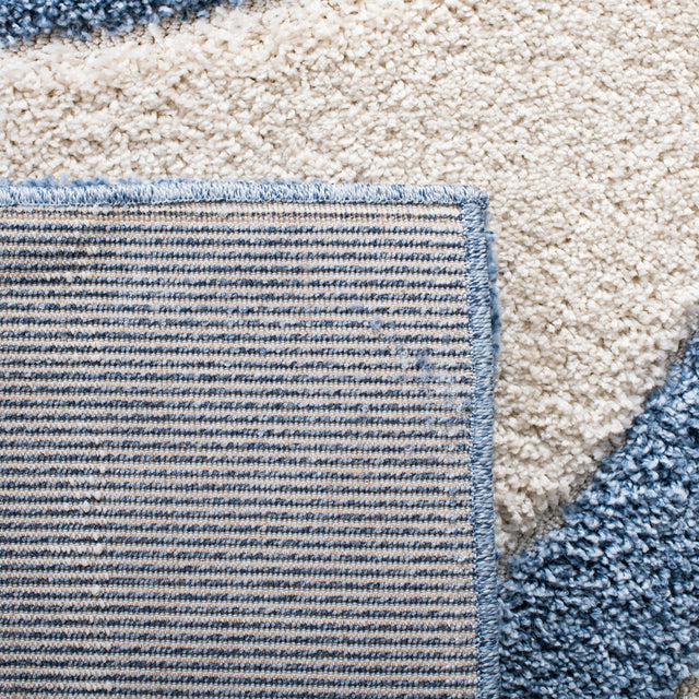 Safavieh Shag Sg474 Blue/Ivory Rugs.