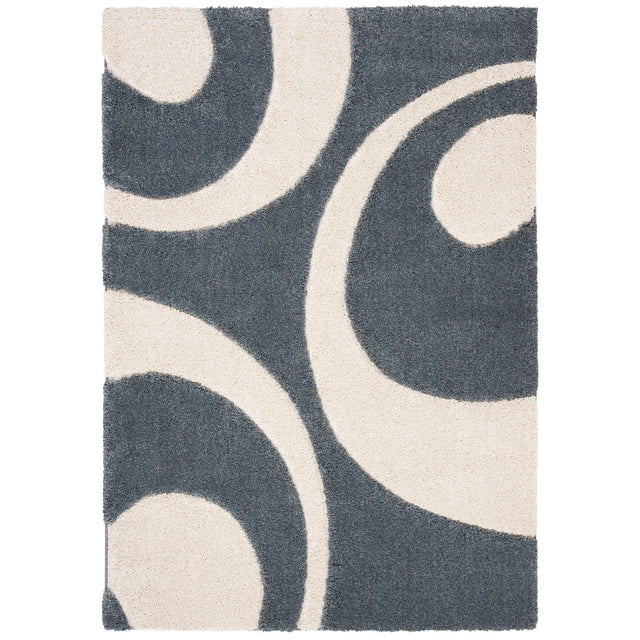 Safavieh Shag Sg474 Slate/Ivory Rugs.