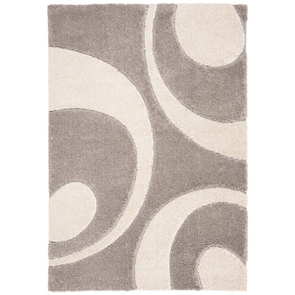 Safavieh Shag Sg474 Grey/Ivory Area Rug