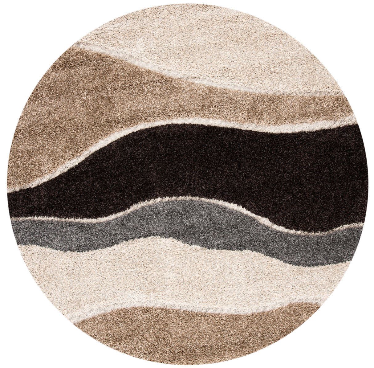 Safavieh Shag Sg475 Ivory/Grey Rugs.