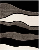 Safavieh Shag Sg475 Grey/Black Rug.
