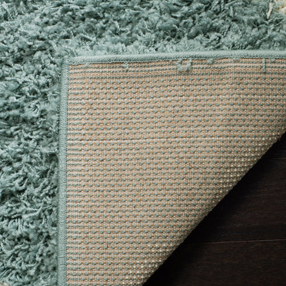 Safavieh Dallas Shag Sgd257C Seafoam/Ivory Area Rug