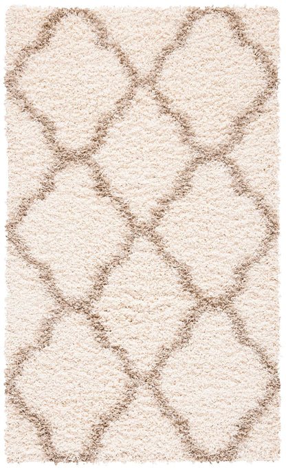 Safavieh Dallas Shag Sgds257B Ivory/Beige Area Rug