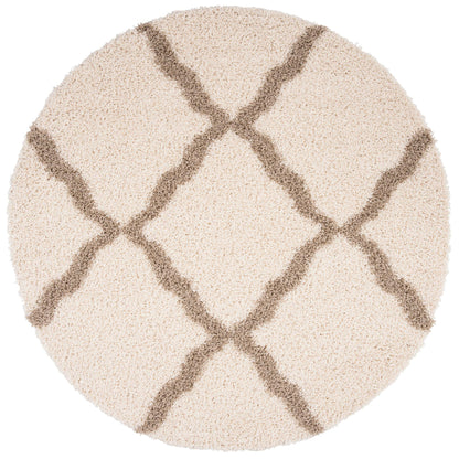 Safavieh Dallas Shag Sgds257B Ivory/Beige Area Rug