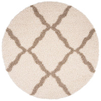 Safavieh Dallas Shag Sgds257B Ivory/Beige Area Rug