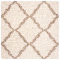 Safavieh Dallas Shag Sgds257B Ivory/Beige Area Rug