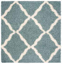 Safavieh Dallas Shag Sgds257C Seafoam/Ivory Area Rug