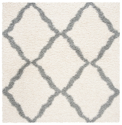 Safavieh Dallas Shag Sgds257F Ivory/Grey Area Rug