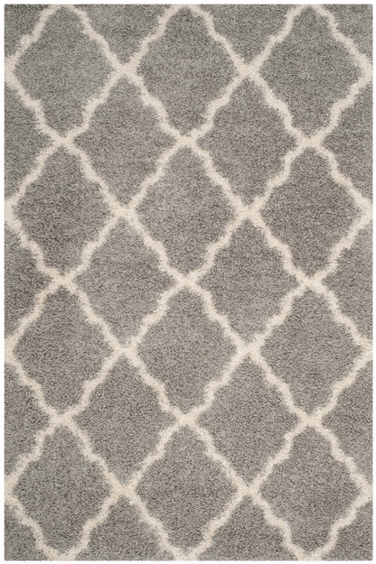 Safavieh Dallas Shag Sgds257G Grey/Ivory Rug