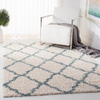 Safavieh Dallas Shag Sgds257J Ivory/Seafoam Area Rug