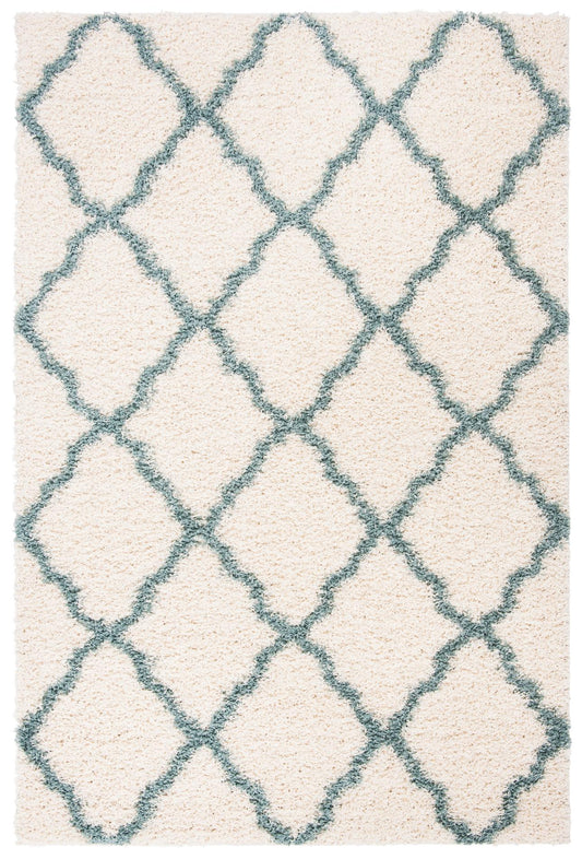 Safavieh Dallas Shag Sgds257J Ivory/Seafoam Area Rug