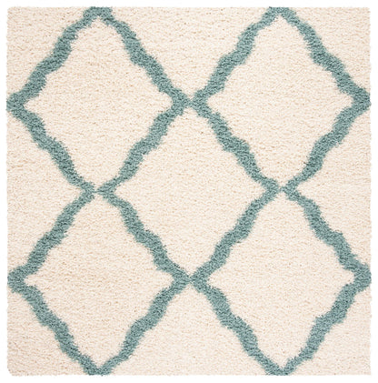 Safavieh Dallas Shag Sgds257J Ivory/Seafoam Area Rug