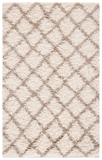 Safavieh Dallas Shag Sgds258B Ivory/Beige Area Rug