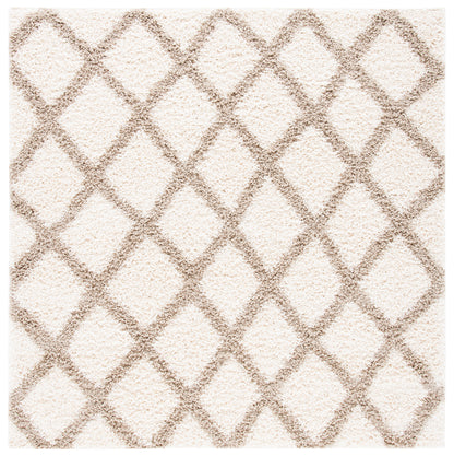 Safavieh Dallas Shag Sgds258B Ivory/Beige Area Rug