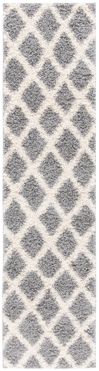 Safavieh Dallas Shag Sgds258G Grey/Ivory Area Rug