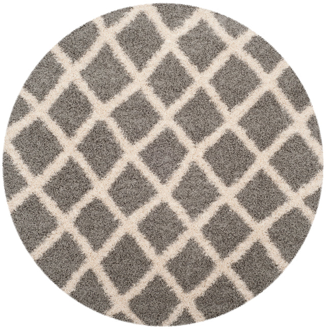 Safavieh Dallas Shag Sgds258G Grey/Ivory Rugs.