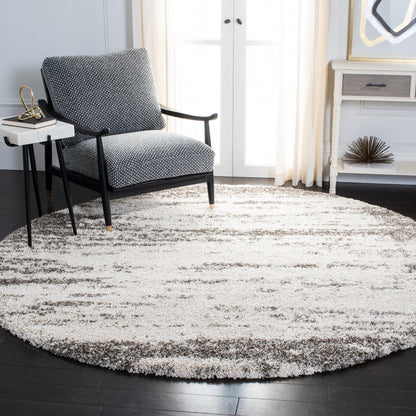 Safavieh Hudson Shag Sgh203A Ivory/Grey Area Rug