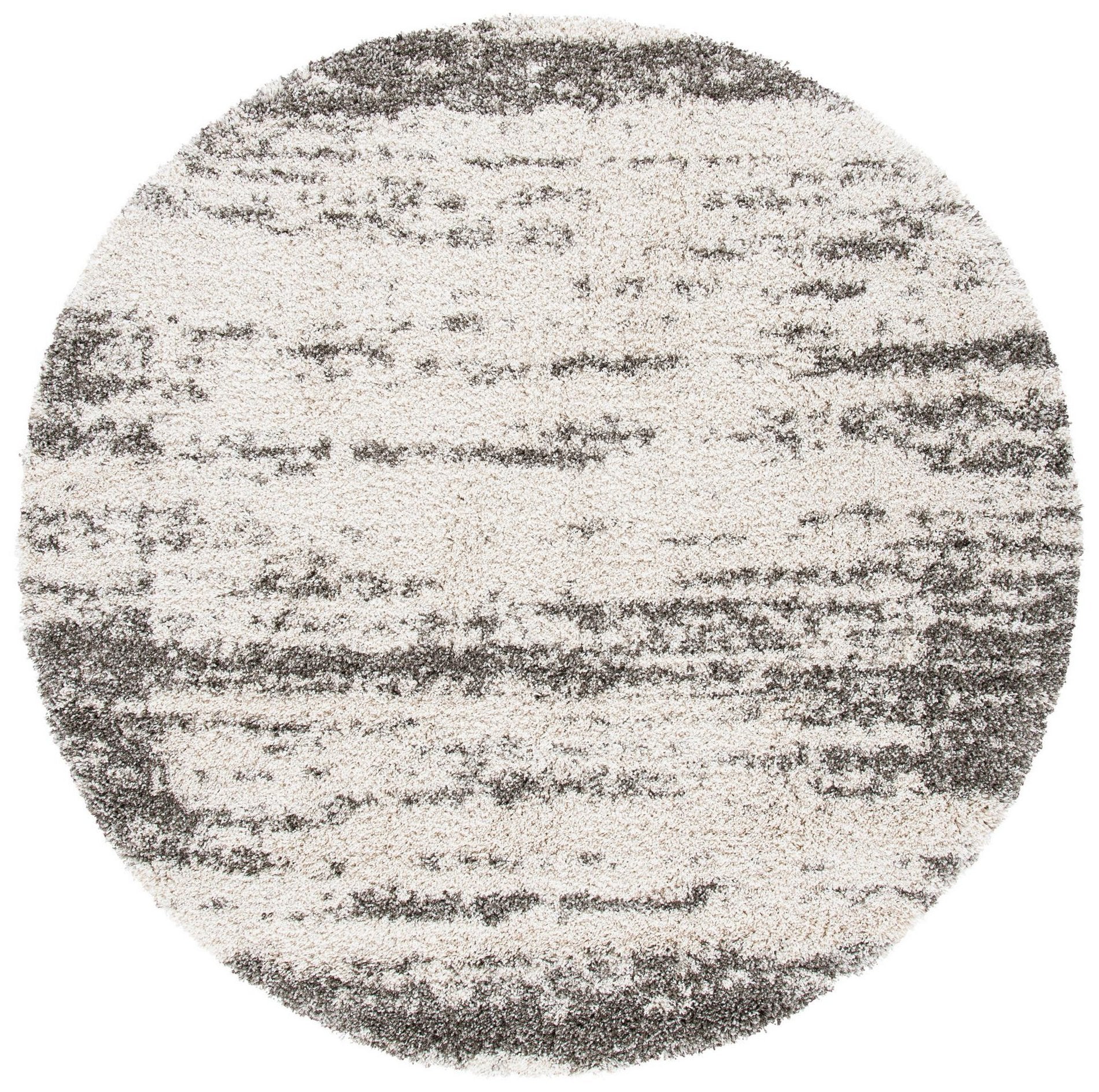 Safavieh Hudson Shag Sgh203A Ivory/Grey Area Rug