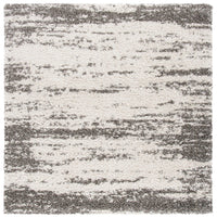 Safavieh Hudson Shag Sgh203A Ivory/Grey Area Rug