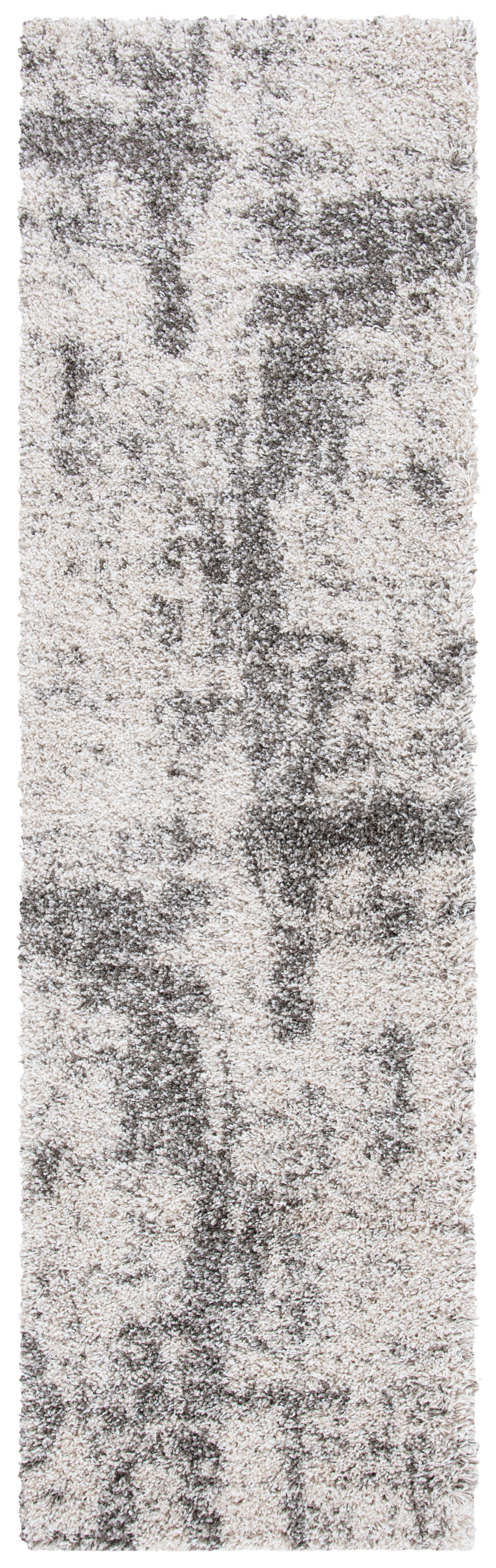 Safavieh Hudson Shag Sgh205A Ivory/Grey Area Rug