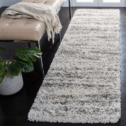 Safavieh Hudson Shag Sgh206A Ivory/Grey Area Rug