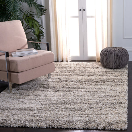 Safavieh Hudson Shag Sgh206A Ivory/Grey Rugs.