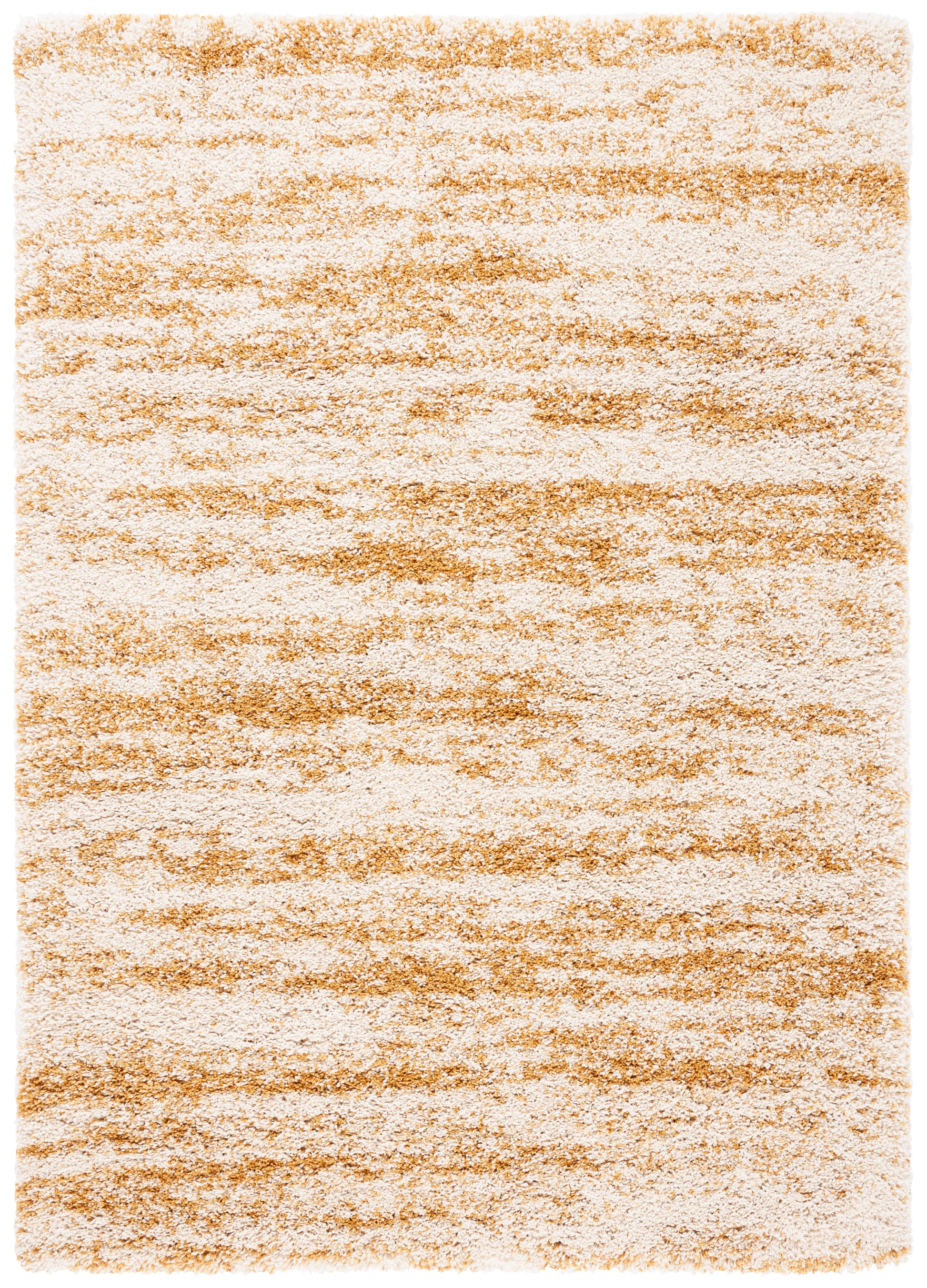 Safavieh Hudson Shag Sgh206D Ivory/Gold Area Rug