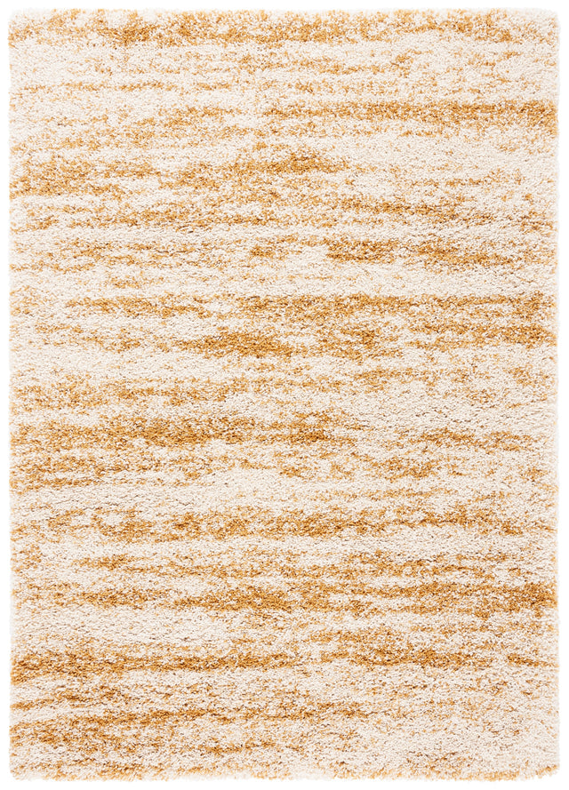 Safavieh Hudson Shag Sgh206D Ivory/Gold Rug.