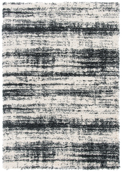 Safavieh Hudson Shag Sgh212A Ivory/Dark Grey Area Rug