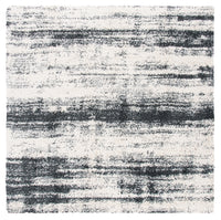 Safavieh Hudson Shag Sgh212A Ivory/Dark Grey Area Rug