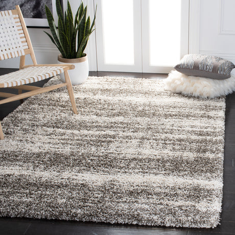 Safavieh Hudson Shag Sgh212B Ivory/Grey Rugs.