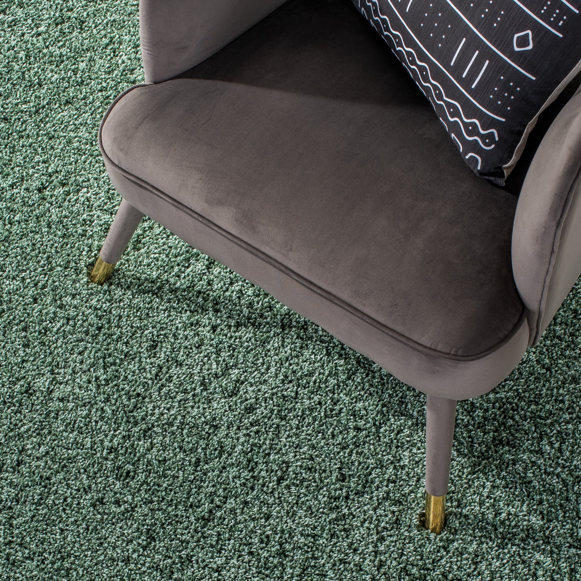 Safavieh Hudson Shag Sgh220Y Green Area Rug