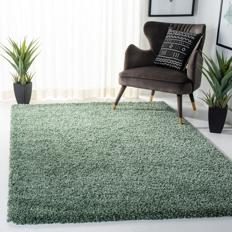 Safavieh Hudson Shag Sgh220Y Green Rug.