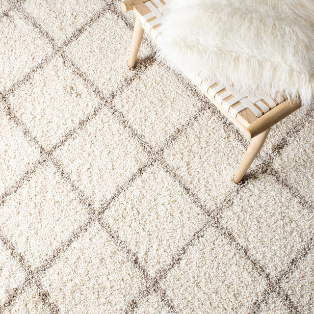 Safavieh Hudson Shag Sgh222A Ivory/Beige Rugs.