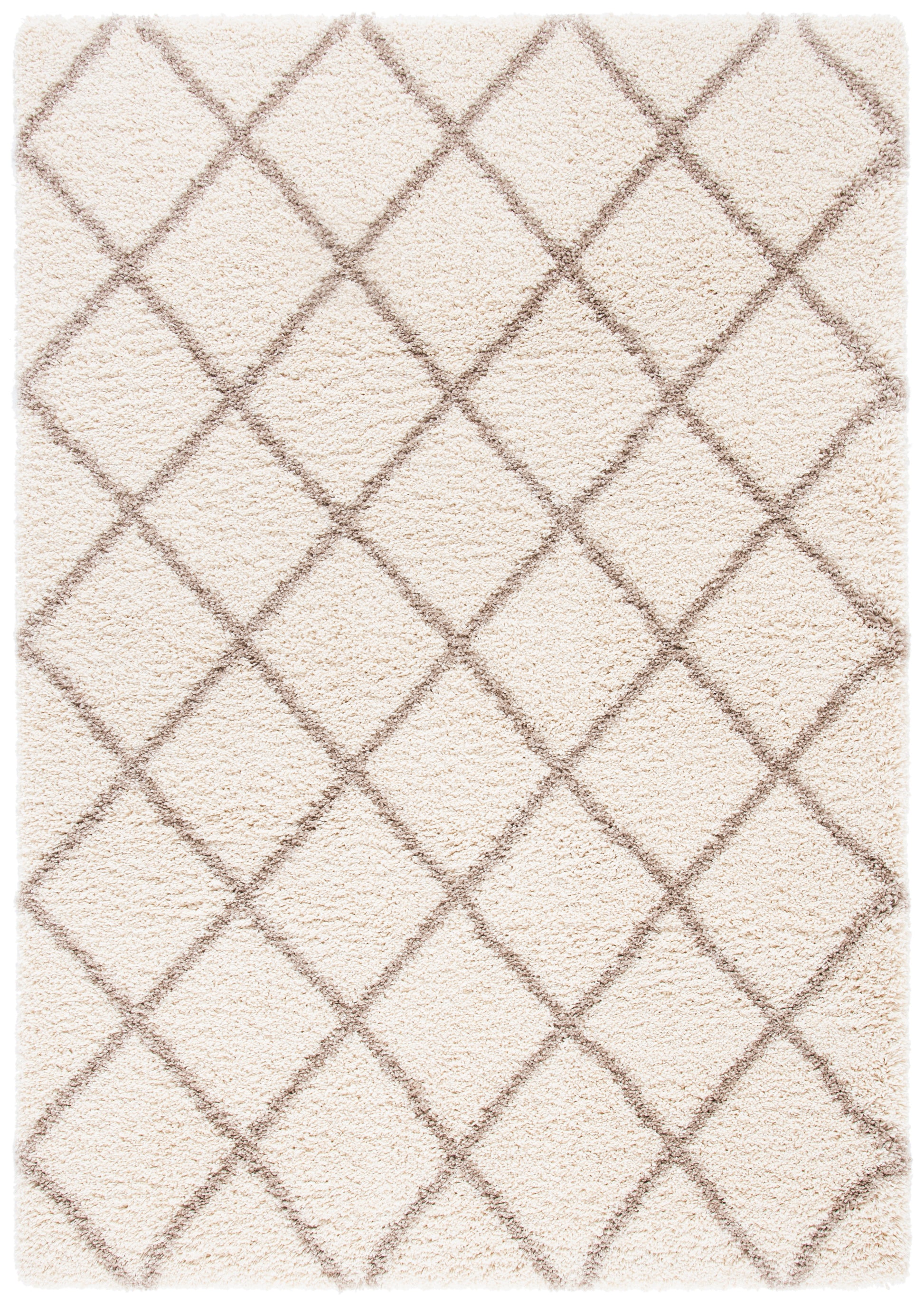 Safavieh Hudson Shag Sgh222A Ivory/Beige Area Rug