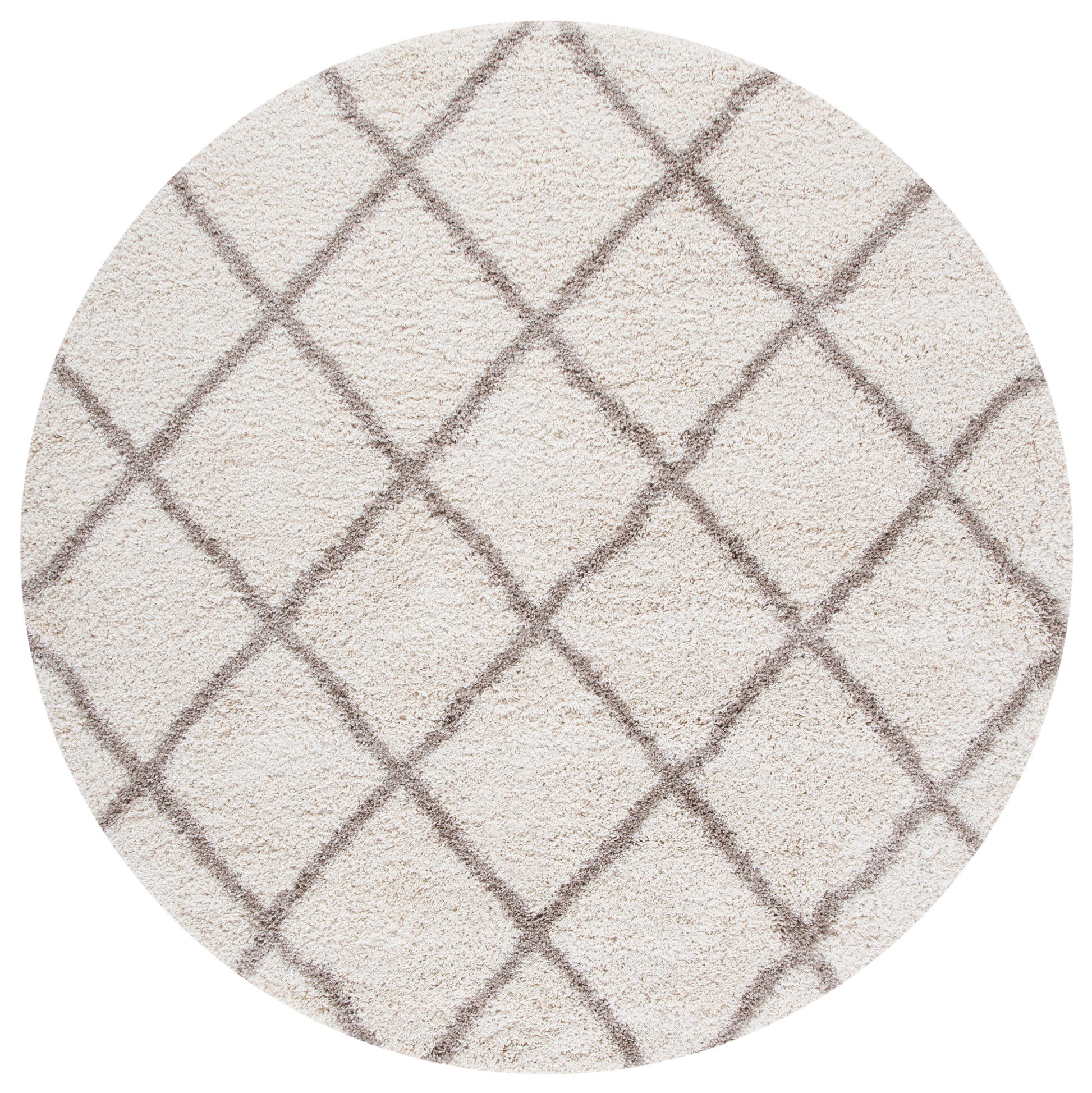 Safavieh Hudson Shag Sgh222A Ivory/Beige Area Rug