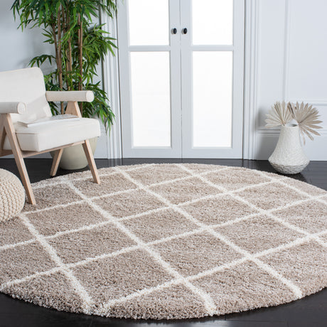 Safavieh Hudson Shag Sgh222B Beige/Ivory Rugs.