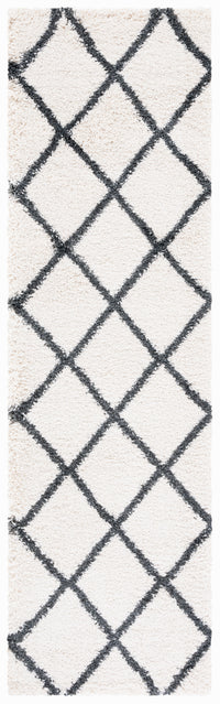 Safavieh Hudson Shag Sgh222C Ivory/Dark Grey Area Rug